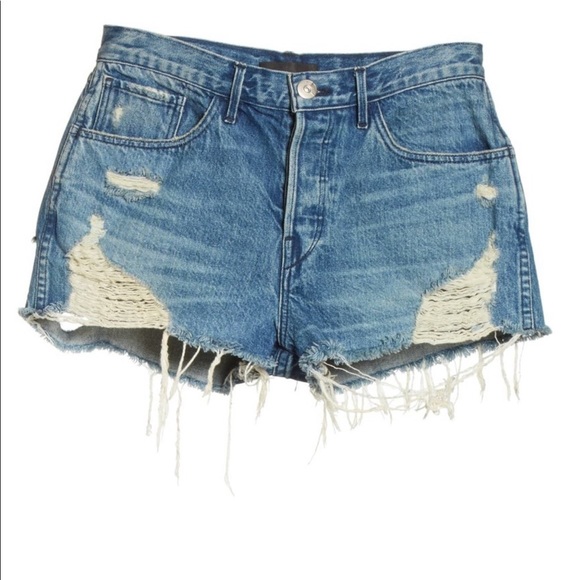 3 x 1 Made Here - W4 Carter Ripped Shorts - Picture 2 of 9